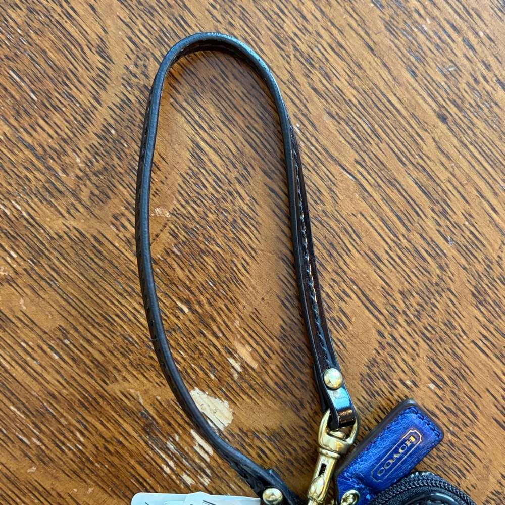 Coach, Poppy Tartan Double zip plaid wristlet - Picture 16 of 16